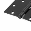 Prime-Line Door Hinge Residential Smooth Pivot, 4 in. with 5/8 in. Radius Corners, Oil Rubbed Bronze 3 Pack U 1150373